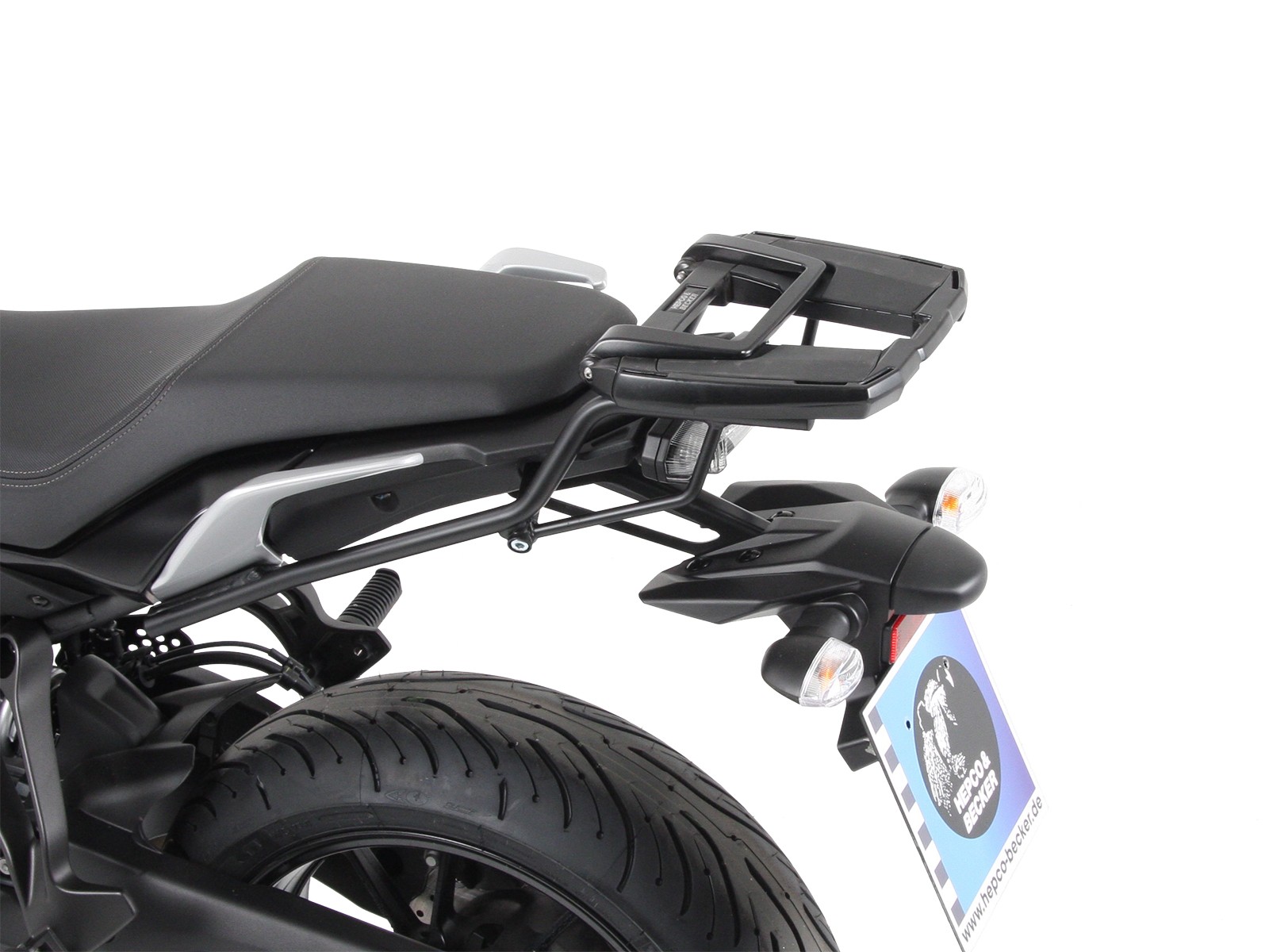 Easyrack Topcase-Träger anthrazit für Yamaha Tracer 700 / GT (Bj.16-) Hepco & Becker