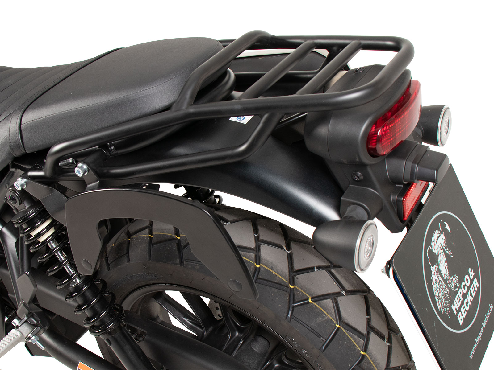 C-Bow Seitenträger links schwarz für Honda CL 500 Scrambler (23-) Hepco & Becker