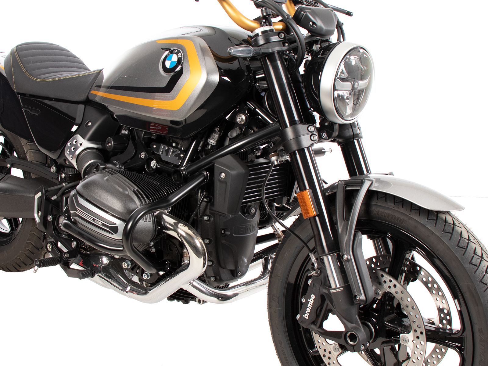 Motorschutzbügel schwarz für BMW R 12 (24-) Hepco & Becker