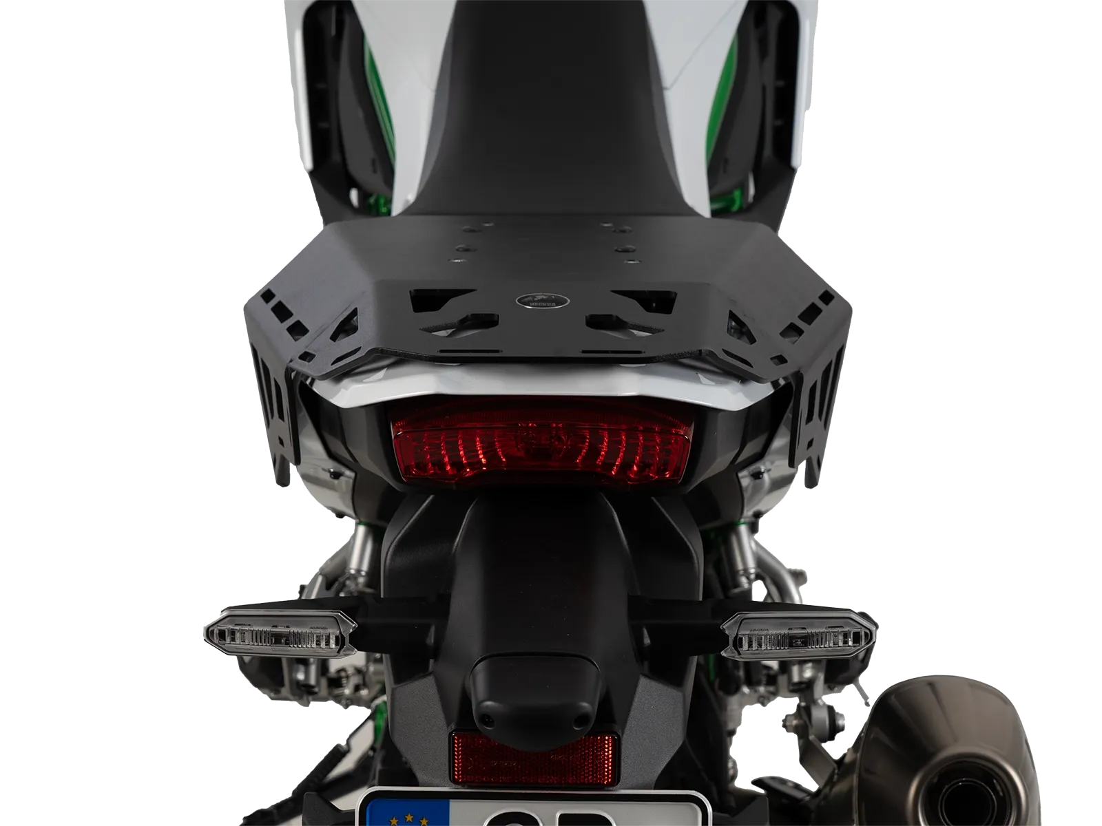 Abstandshalter Luggage Guard schwarz für Kawasaki KLE 500 / SE (26-) Hepco & Becker