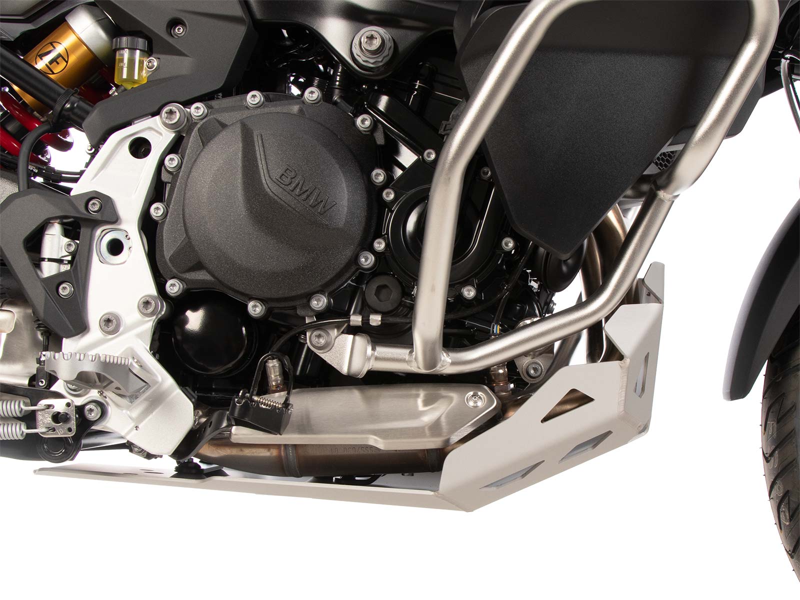 Motorschutzplatte silber für BMW F 900 GS Adventure (24-) Hepco & Becker