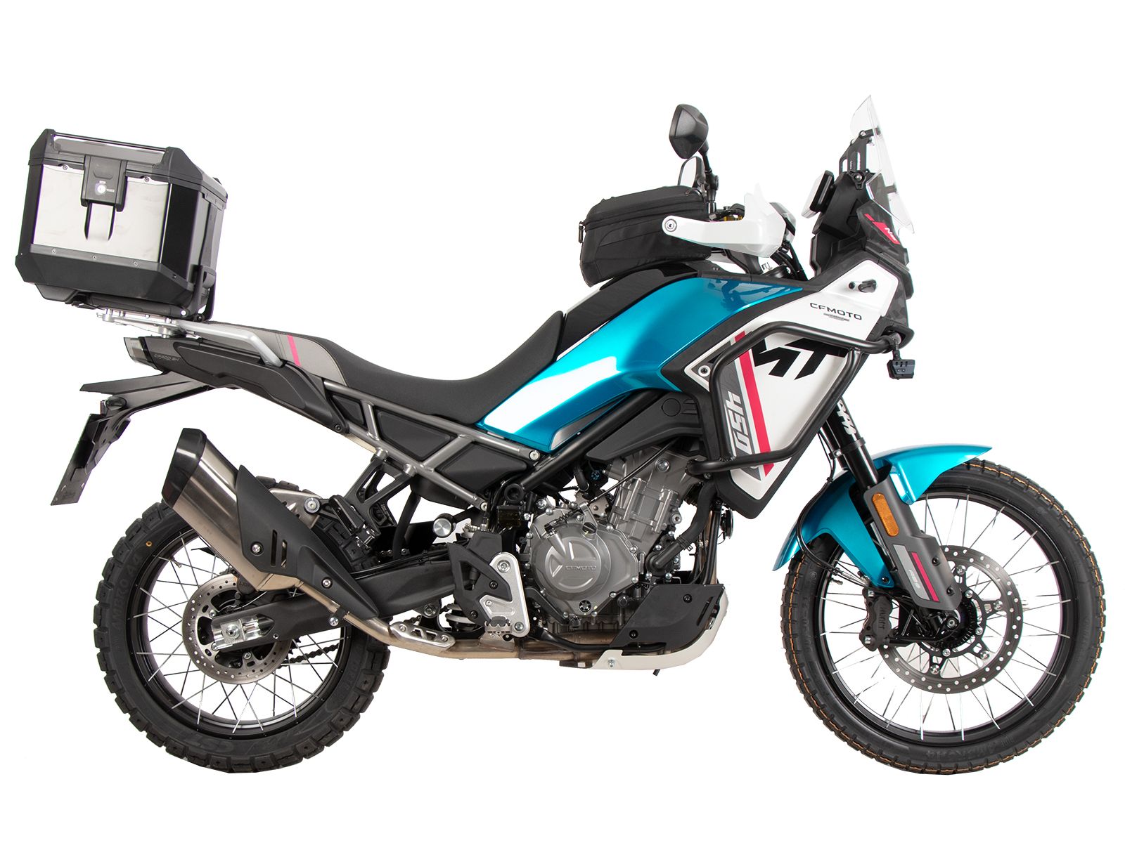 Alurack Topcaseträger schwarz für CFMoto 450 MT (24-) Hepco & Becker