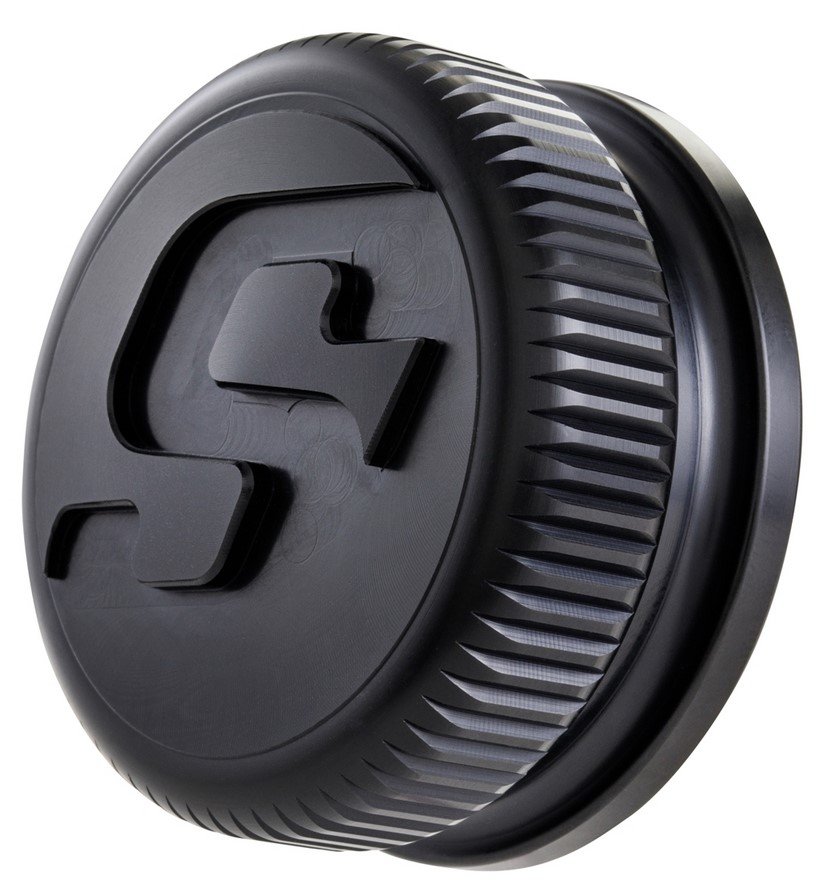 Tankdeckel für Vespa, schwarz matt