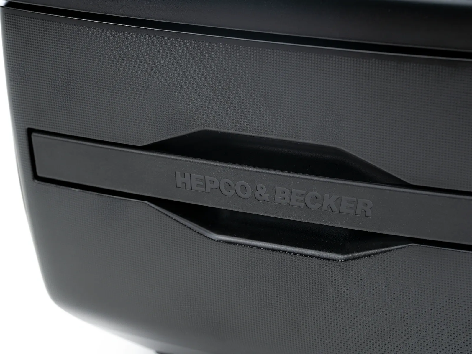 Xcore Topcase 40 schwarz mit silberner Blende für Smartrack Hepco & Becker