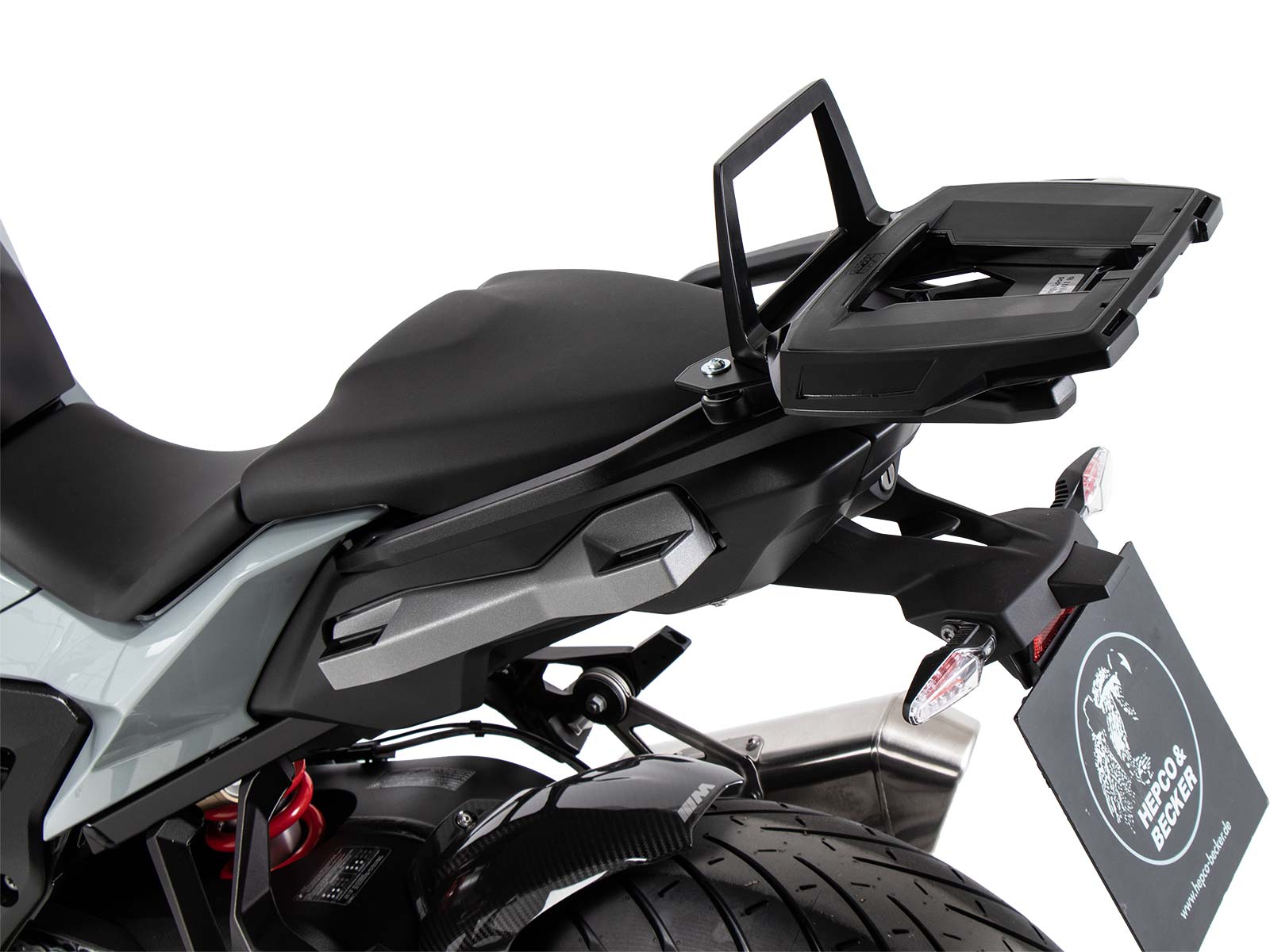 Alurack Topcase-Träger schwarz für BMW M 1000 XR (24-) Hepco & Becker