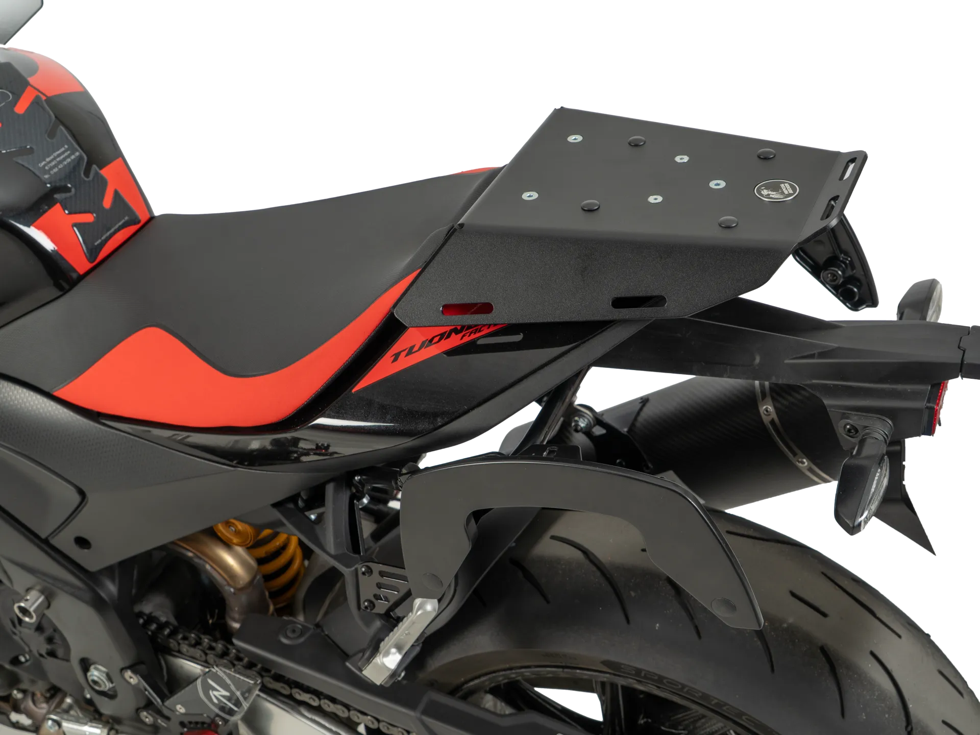 C-Bow Seitenträger schwarz für Aprilia Tuono V4 1100 Factory (25-) Hepco & Becker