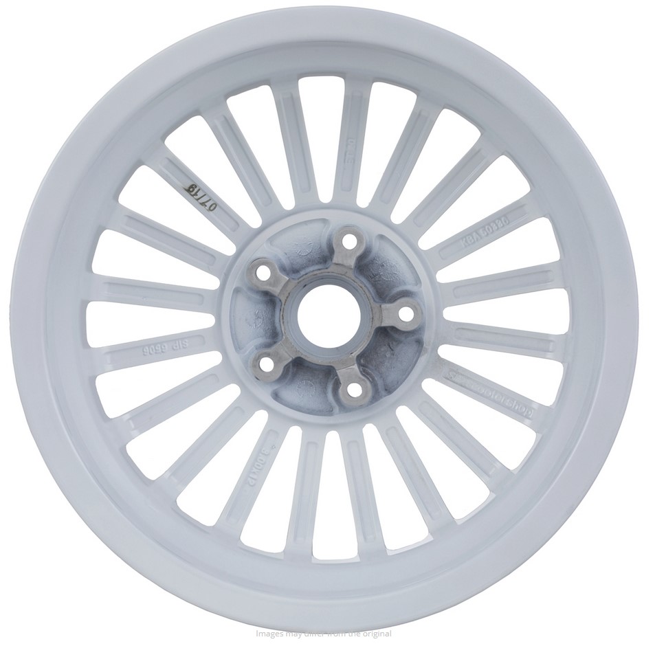 Felge vorne/hinten für Vespa GTS/​GTS Super/​GTV/​GT 60/​GT/​GT L 125-300ccm, weiß