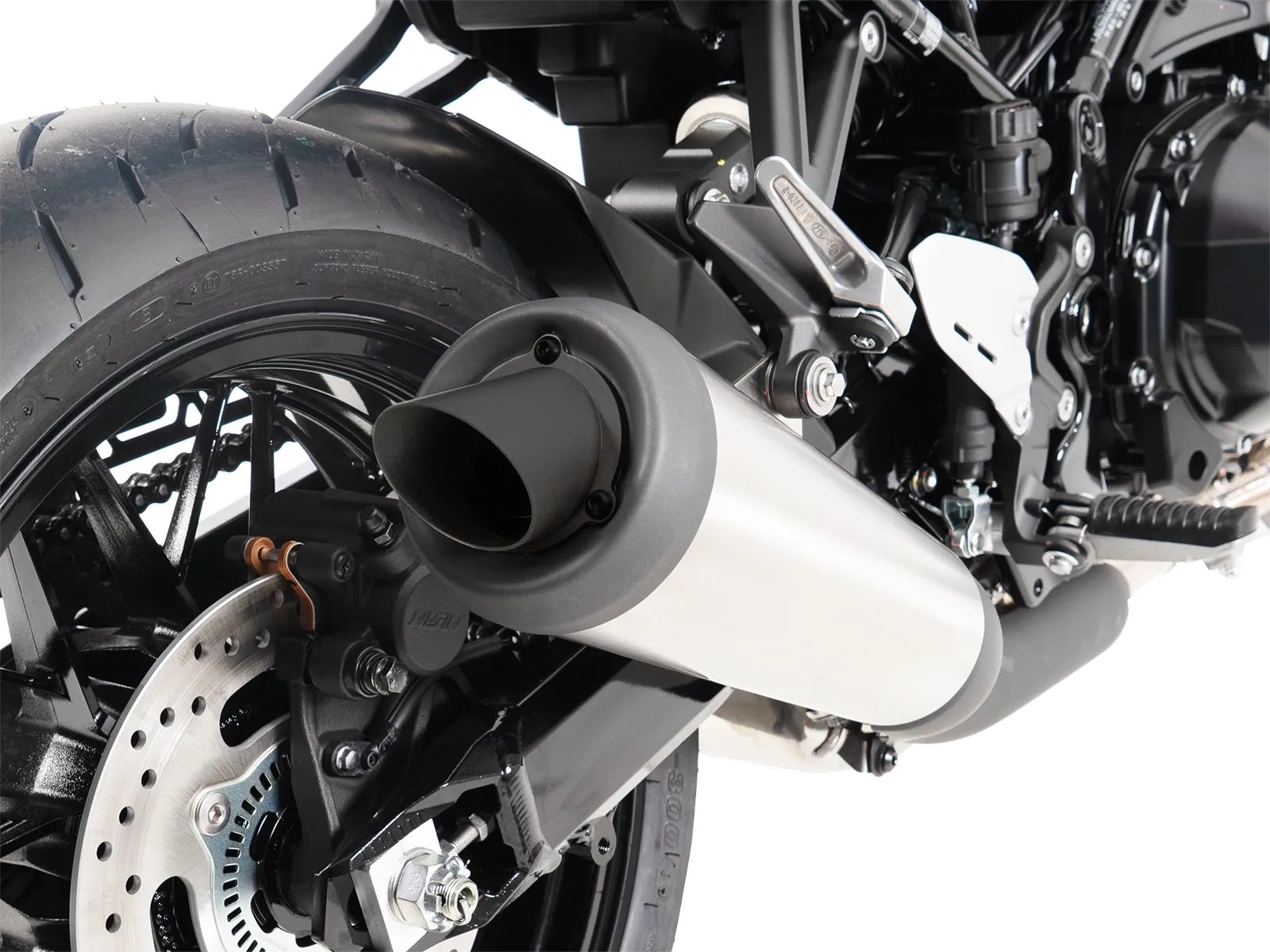 Hitzeschutz-Auspuffblende schwarz für Kawasaki Z 900 RS /Black Ball Edition (26-) Hepco & Becker
