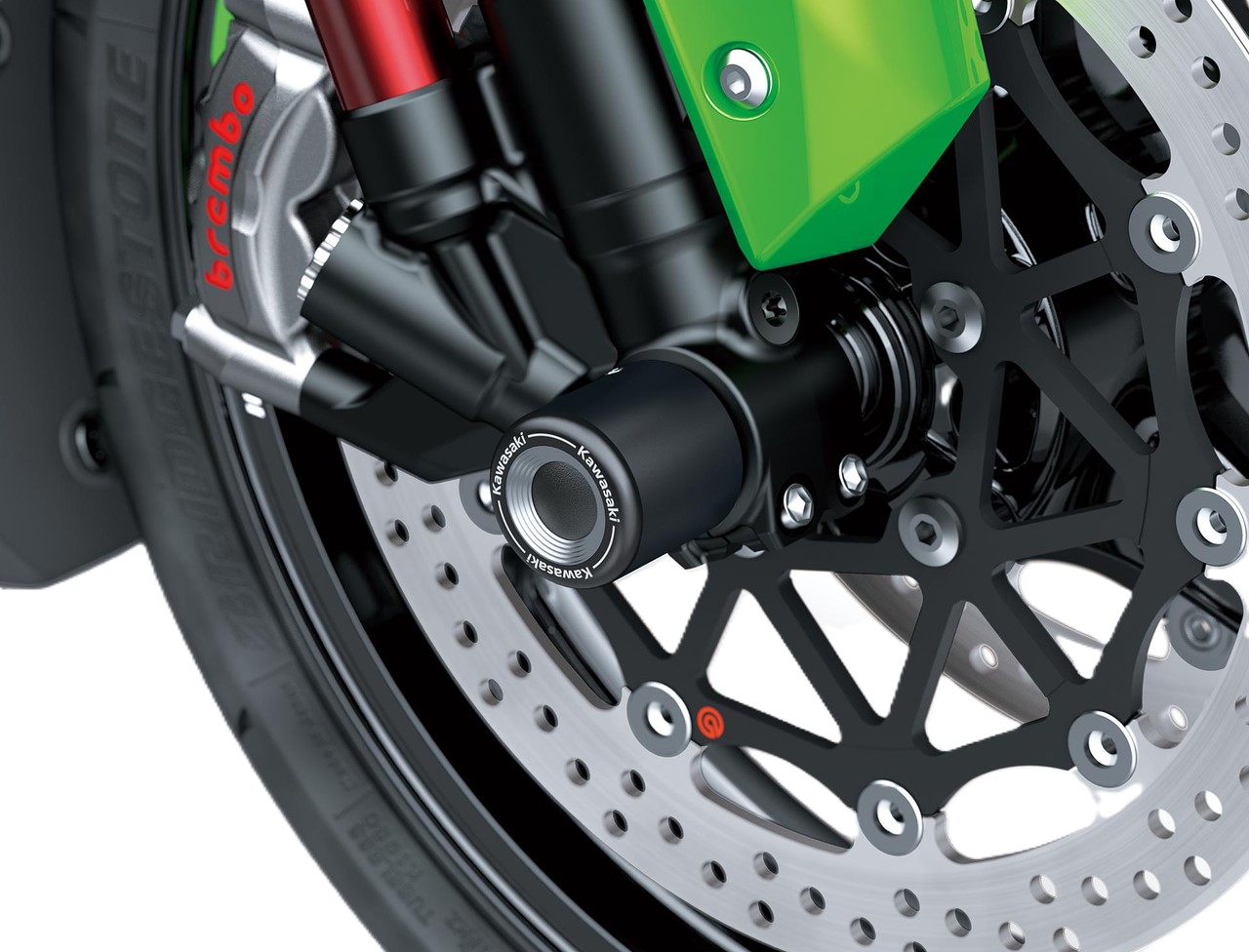 Achsenschützer Vorderrad Ninja ZX-10R/RR Original Kawasaki