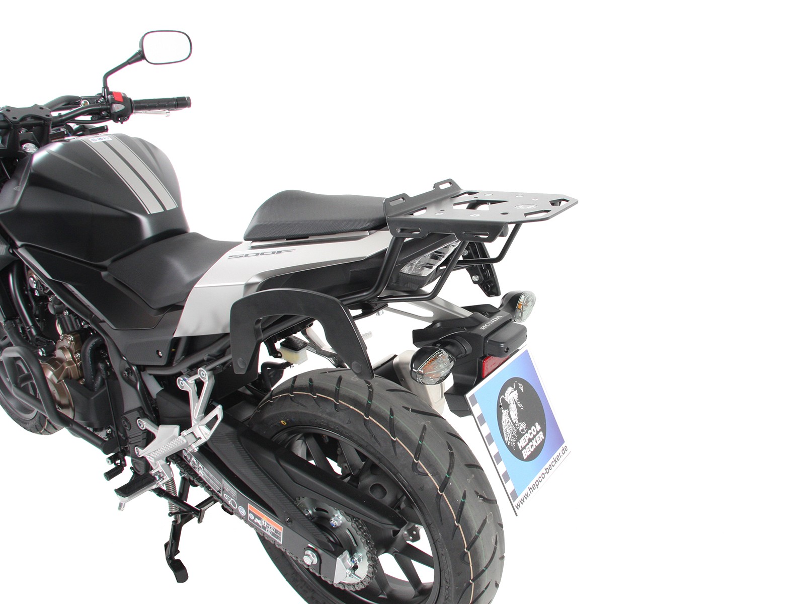 C-Bow Seitenträger anthrazit für Honda CBR 500 R (16-18) Hepco & Becker