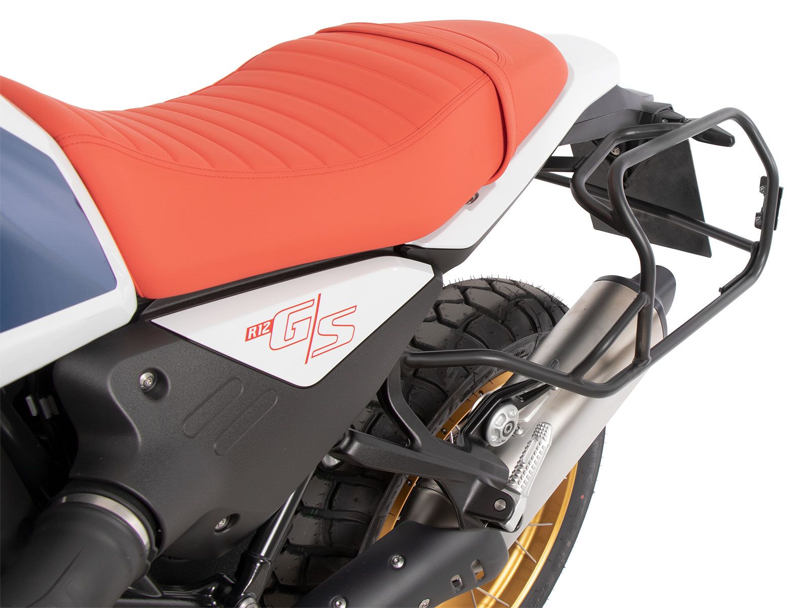 Kofferträgerset Cutout Träger inkl. Kofferset Xplorer Cutout schwarz für BMW R 12 G/S (25-)