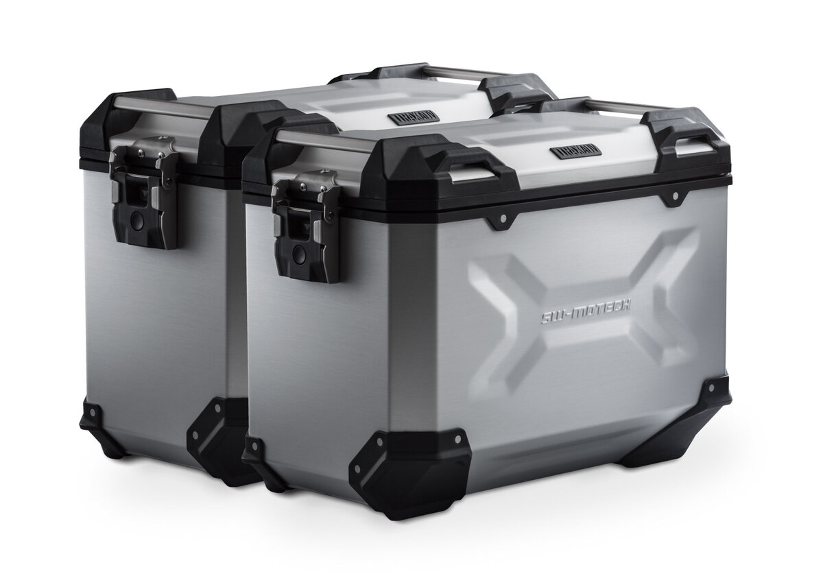 SW-Motech TRAX ADV Alukoffer-System 2x45L silbern für Honda XL 750 Transalp (23-)
