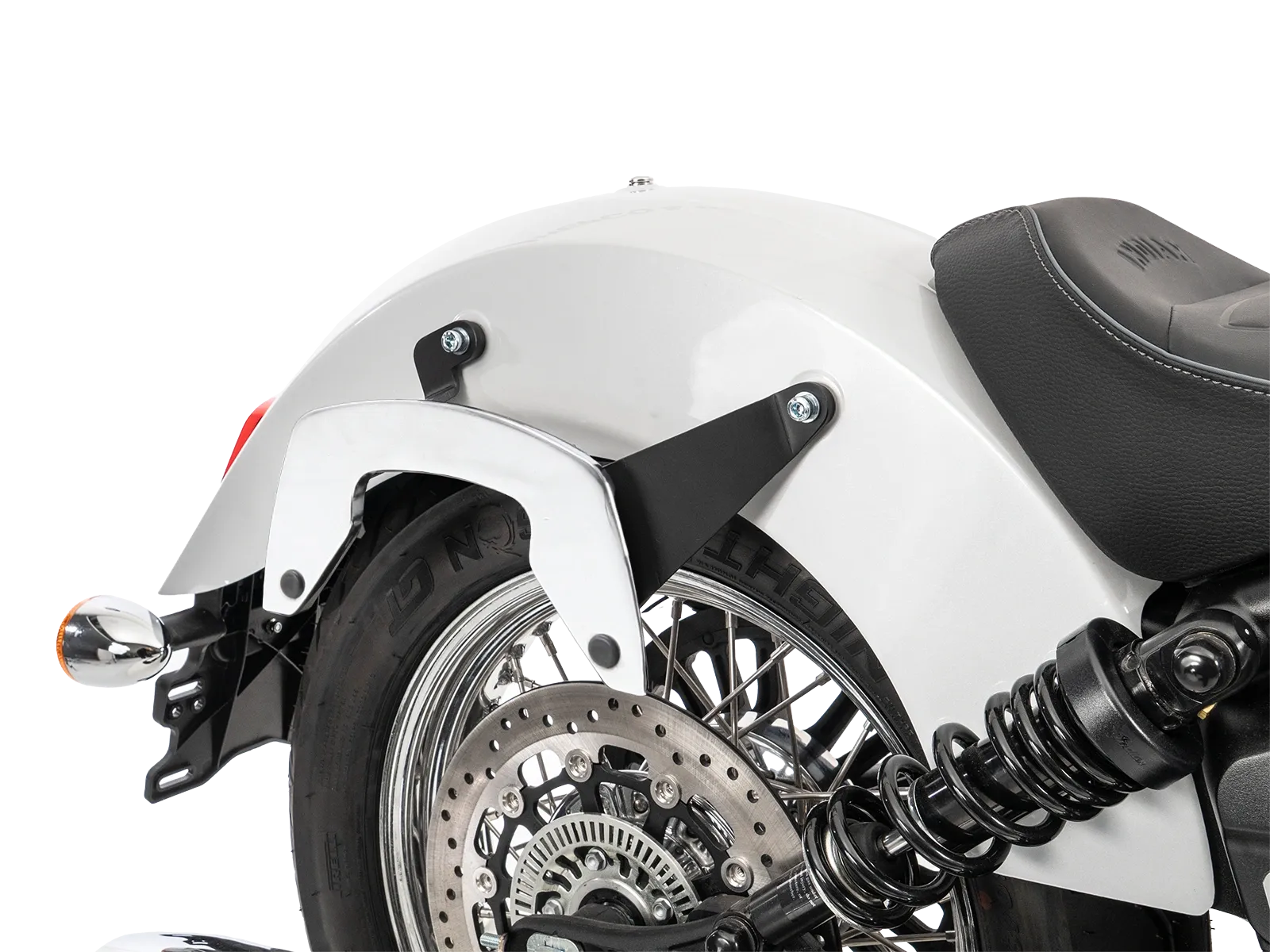C-Bow Seitenträger chrom für Indian Scout Classic 1250  (25-) Hepco & Becker