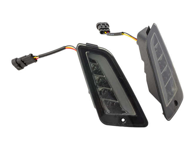 Blinker Kit vorne & hinten für Vespa GTS/​GTS Super/​GTV 125-300ccm ('14-), getönt