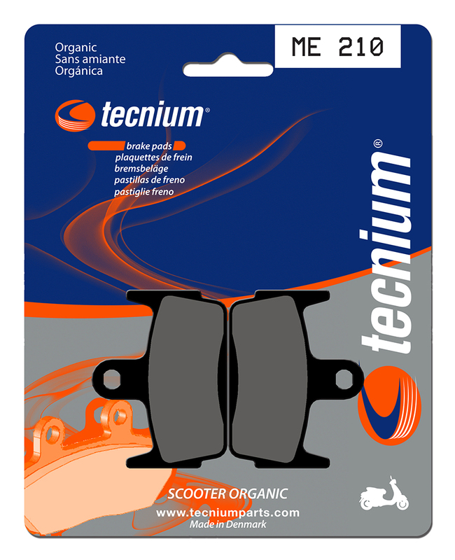 Tecnium Scooter Organische Bremsbeläge - ME210