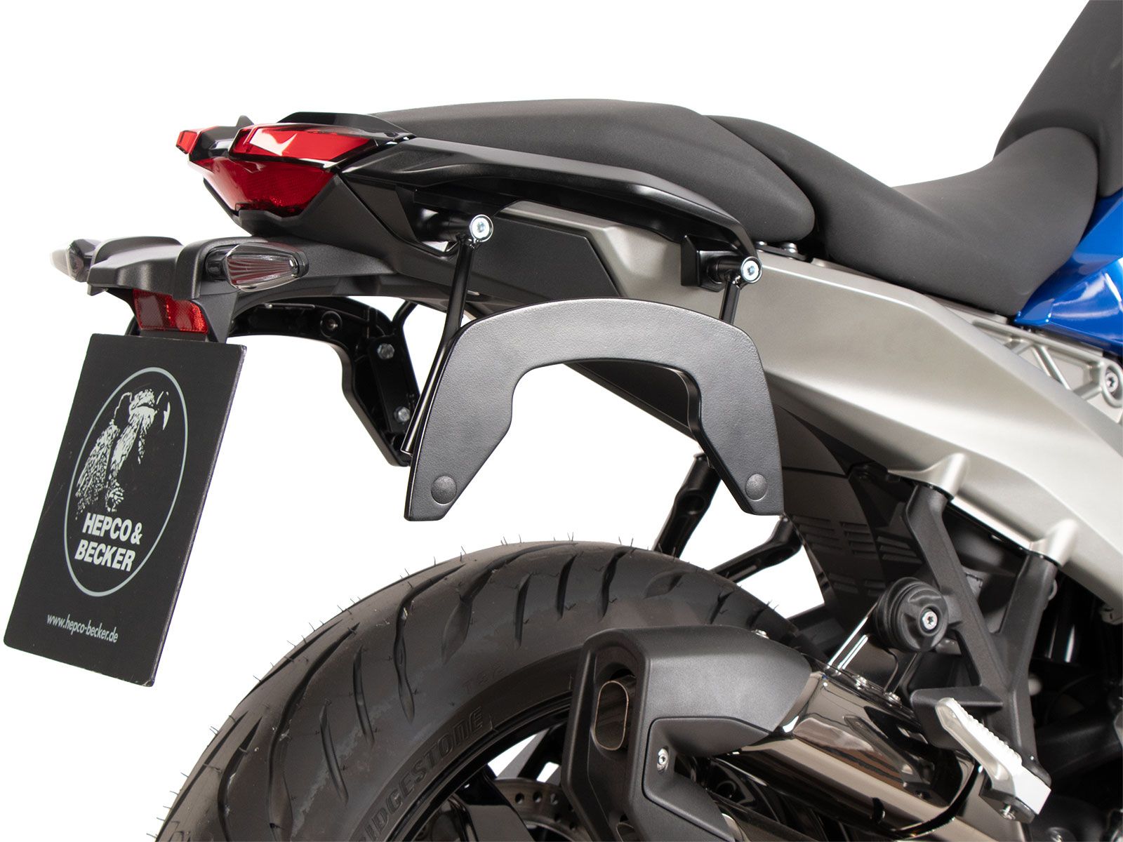 C-Bow Seitenträger schwarz für BMW R 1300 R (25-) Hepco & Becker
