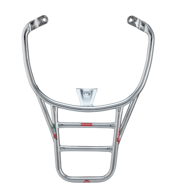 Gepäckbrücke hinten für Vespa Primavera /​Sprint /​Elettrica 50-150ccm, chrom