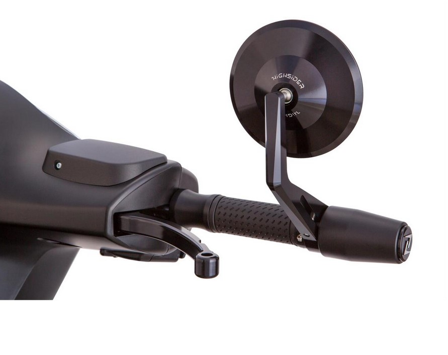 Sporthebel Set Bremse ZELIONI für Vespa, rechts und links, schwarz