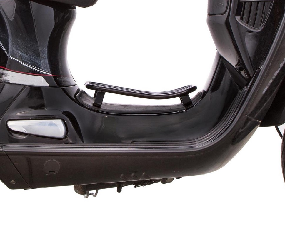 Gepäckträger Durchstieg für Vespa GTS/​GTS Super/​GTV/​GT 60/​GT L 125-300ccm 4T LC, schwarz