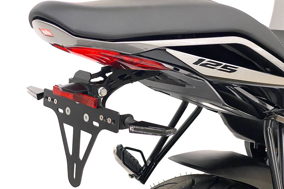 Kennzeichenhalter für Aprilia RS125 und Tuono 125 (21-)