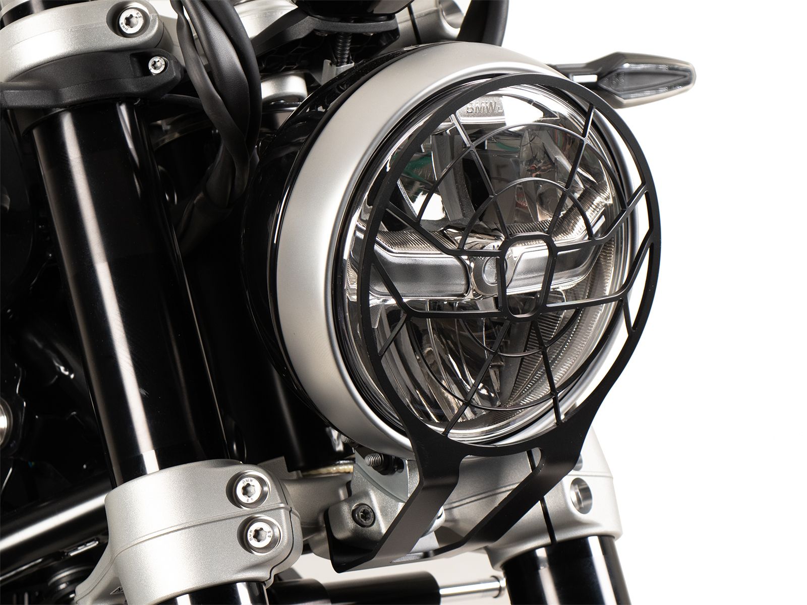Lampenschutzgitter schwarz für BMW R 12 (24-) Hepco & Becker