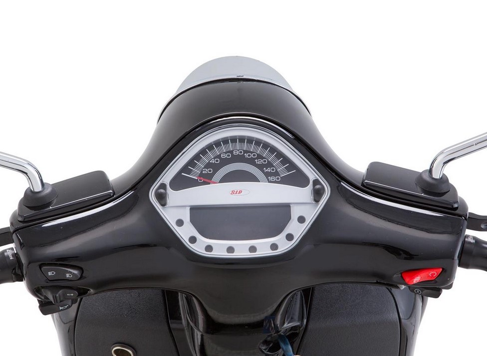 Drehzahlmesser/Tacho für Vespa GTS/​GTS Super/​GTS SuperSport, i.e., 125-300ccm (-'14), silber