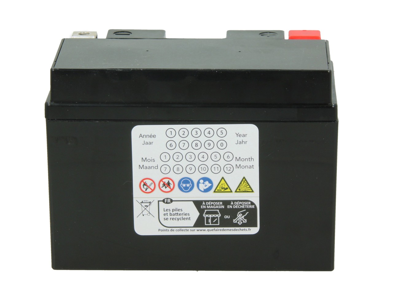 Sceed24 Batterie 12 V, 11 A, Gel / SLA