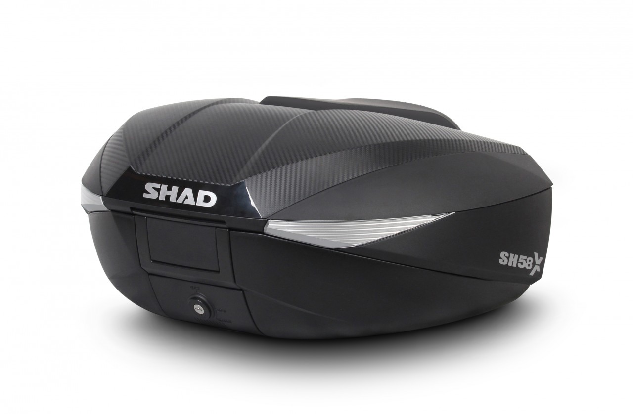 Shad Top Case SH58X, Carbon-Optik / schwarz, 58l