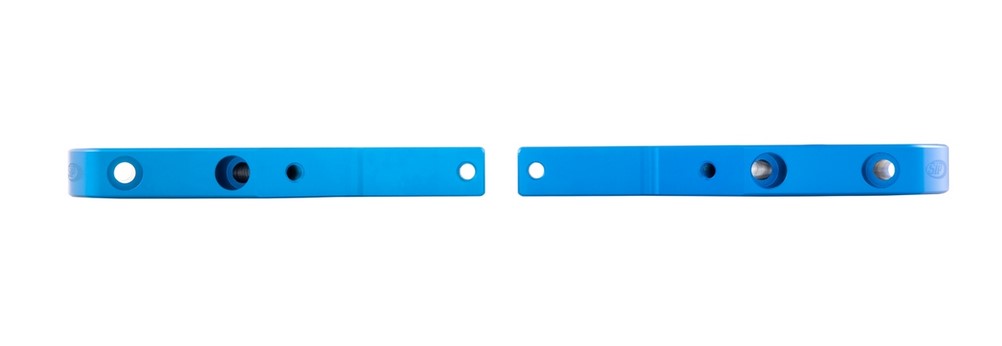 Fußrastenadapter Sozius für Vespa GTS/​GTS Super/​GTV/​GT 60/​GT/​GT L 125-300ccm, blau matt