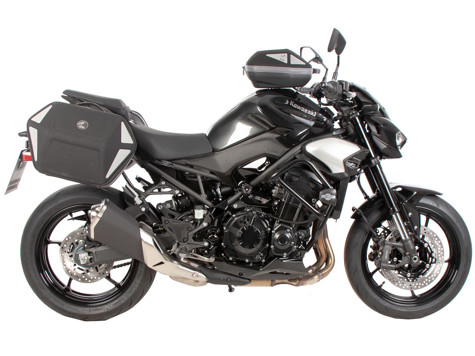 C-Bow Seitenträger schwarz für Kawasaki Z 900 /SE (25-) Hepco & Becker