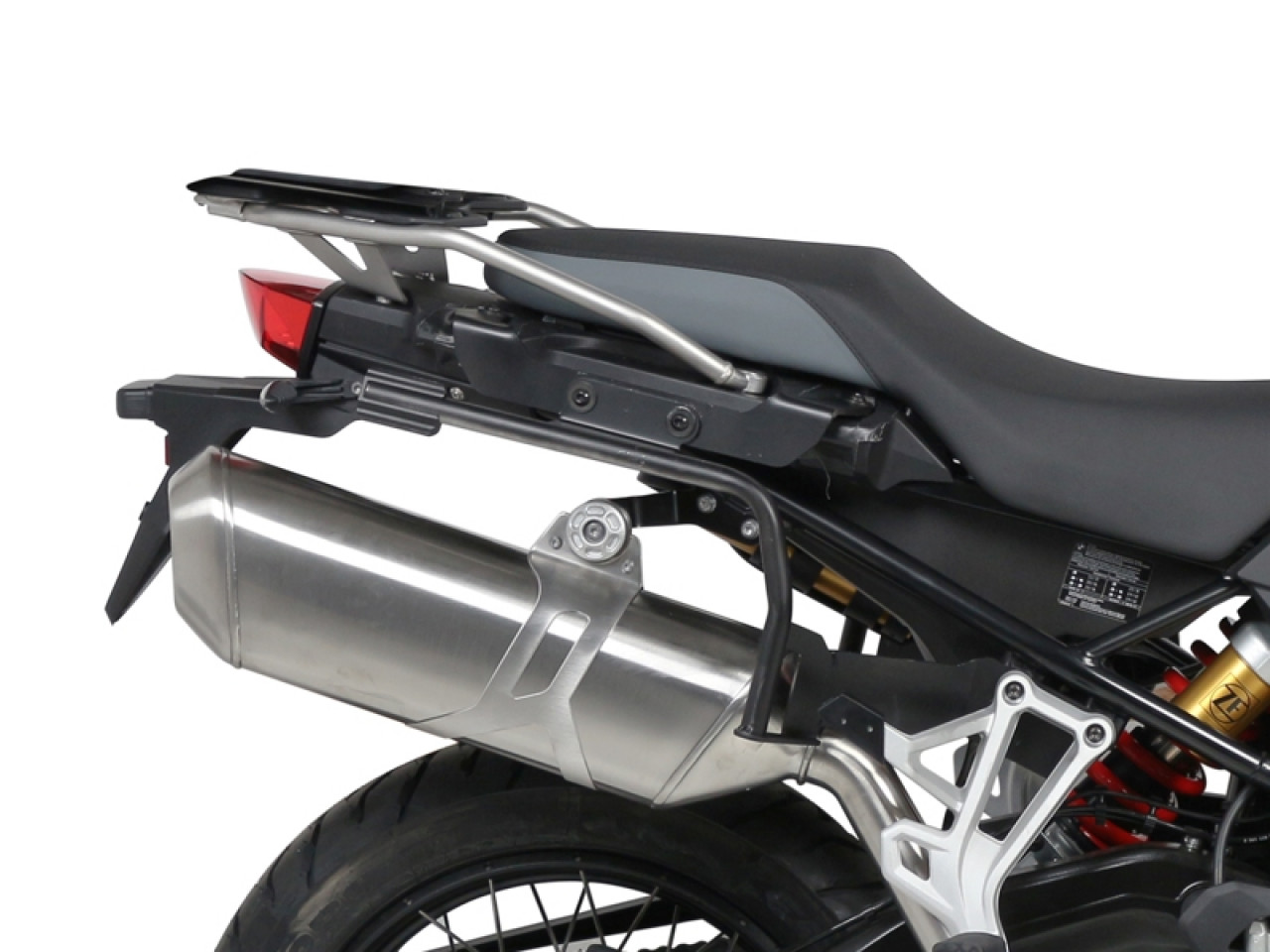 Shad Seitenkofferträger 3P System schwarz lackiert für BMW F-GS Modelle