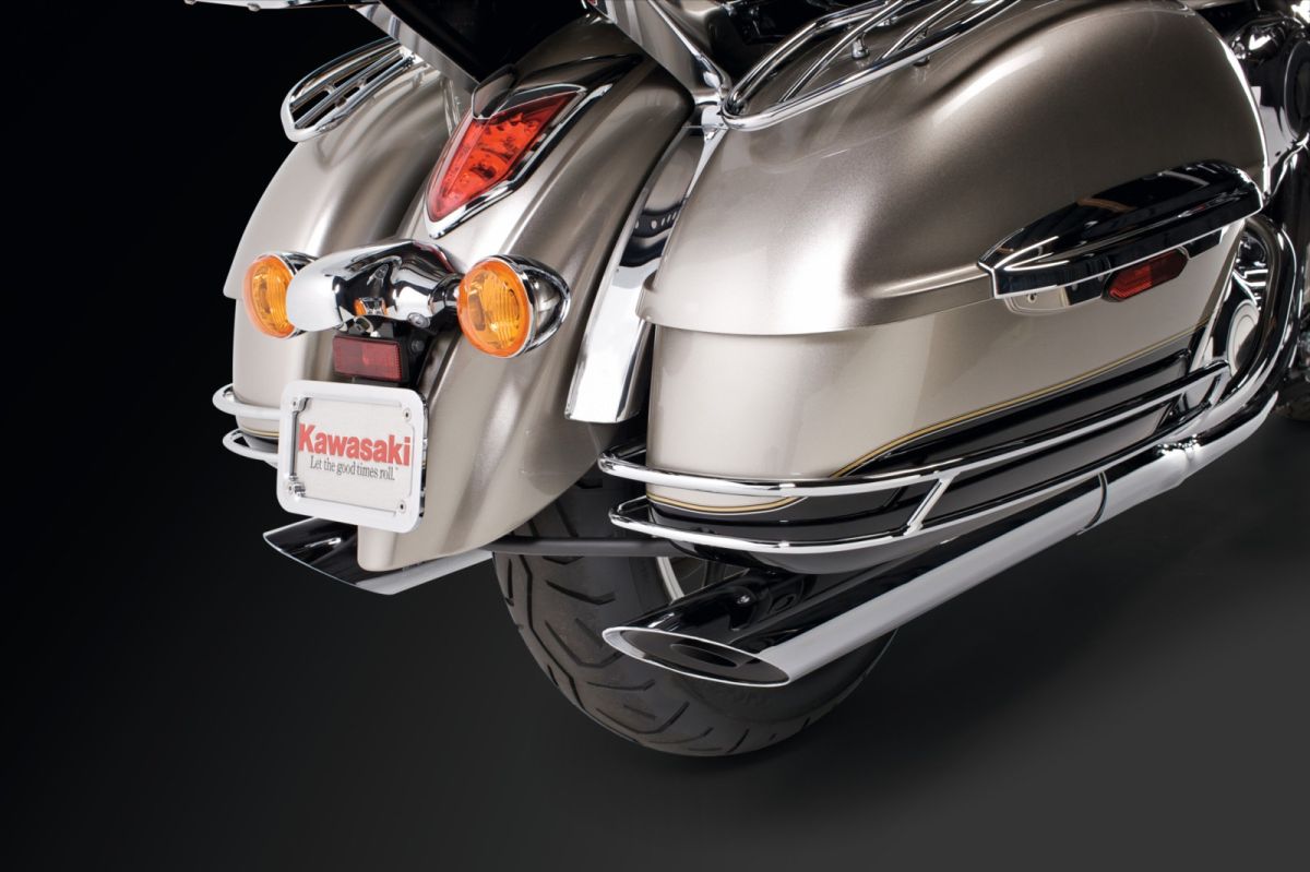 Koffer-Seitenschienen VN1700 Classic Tourer 2014/ VN1700 Voyager 2014 Original Kawasaki
