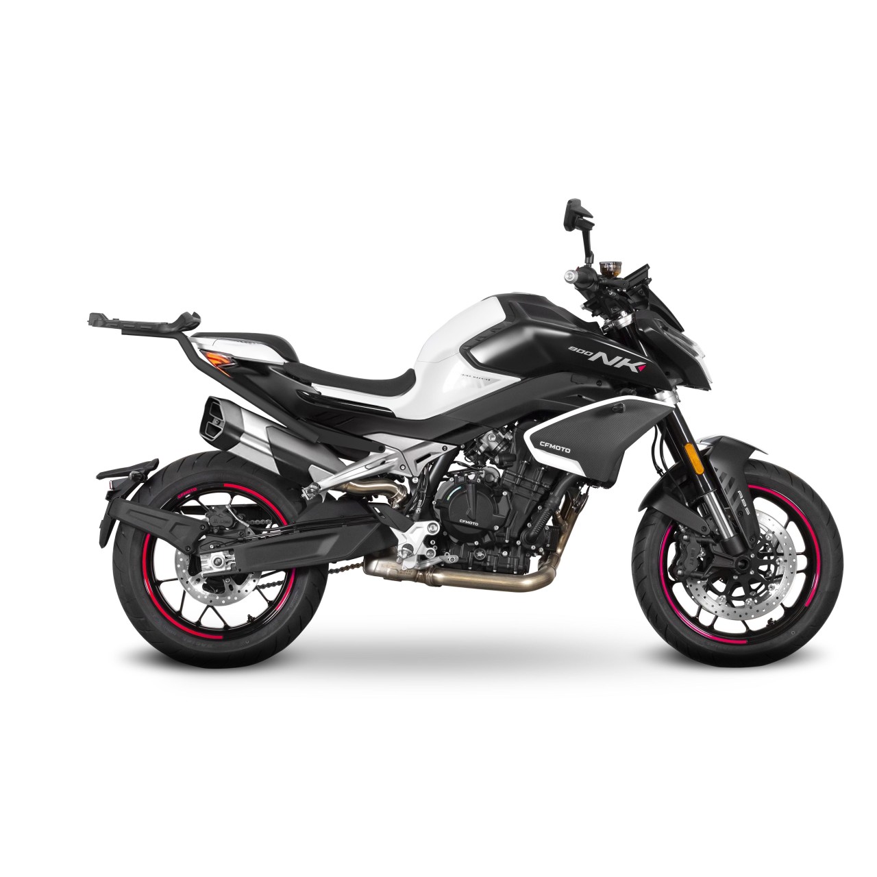 Shad Top Case Träger schwarz lackiert für CFMoto 800 NK (23-25)