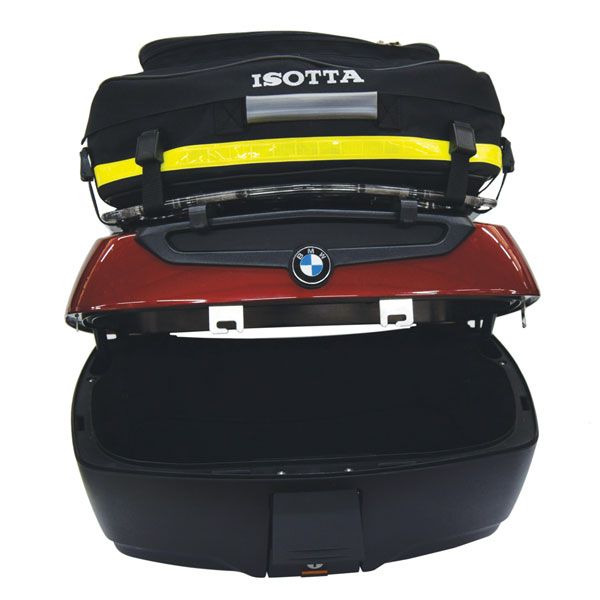 Hecktasche für Gepäckträger für Topcase BMW K 1600 GTL (10-), Cordura-Nylon, schwarz