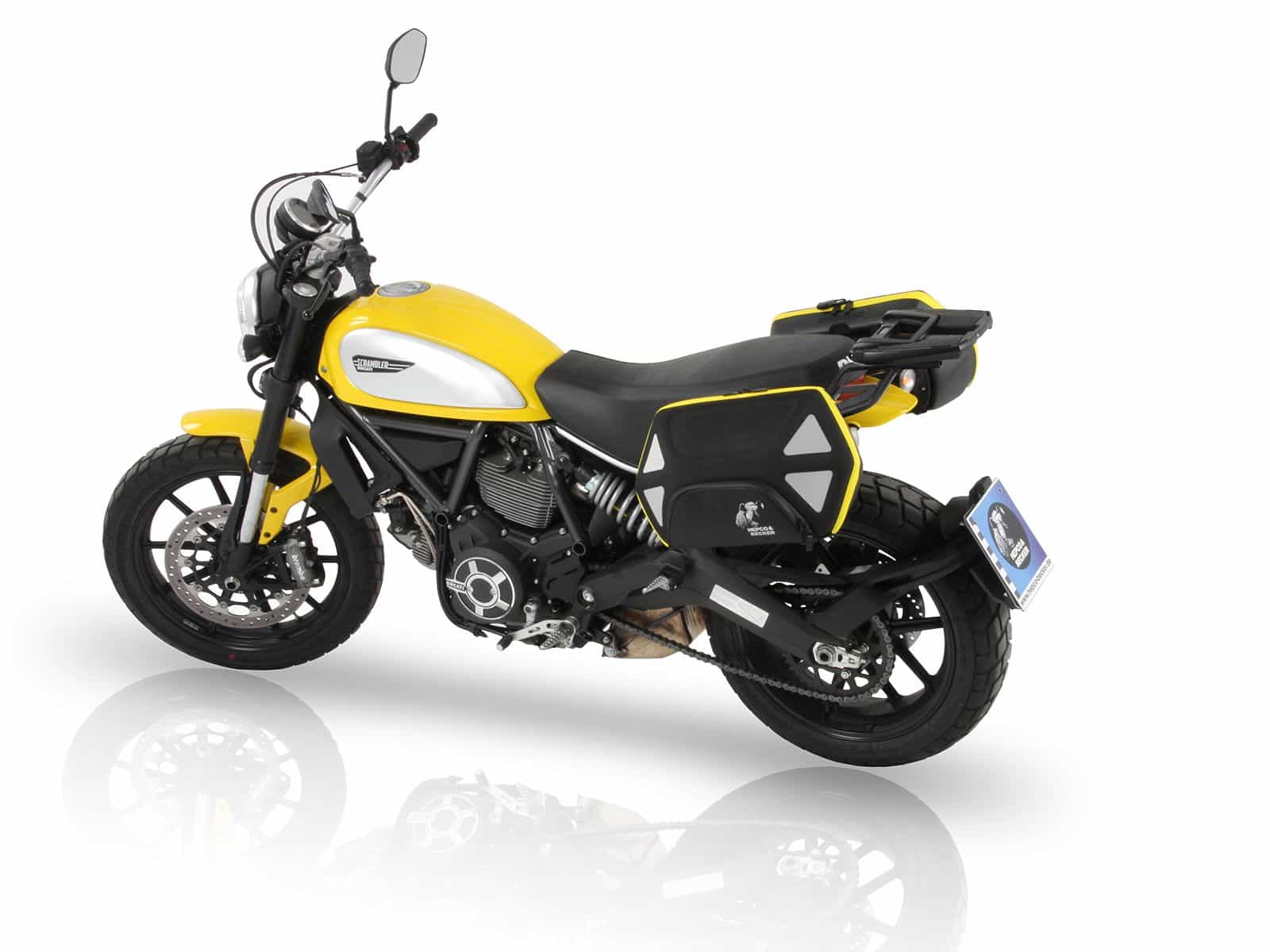 C-Bow Seitenträger schwarz für Ducati Scrambler 800 (15-18) Hepco & Becker