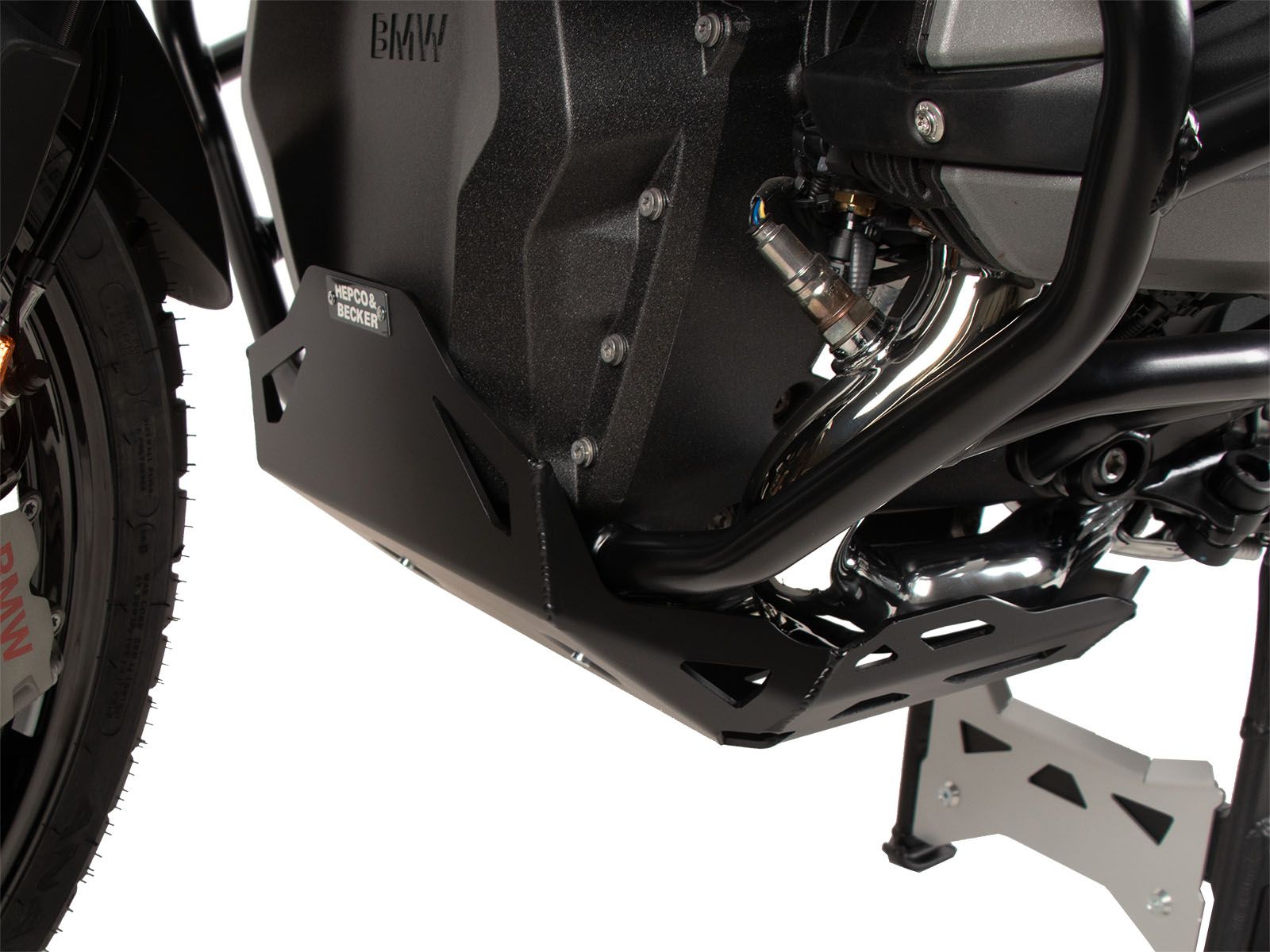 Motorschutzplatte schwarz für BMW R 1300 GS (23-) Hepco & Becker