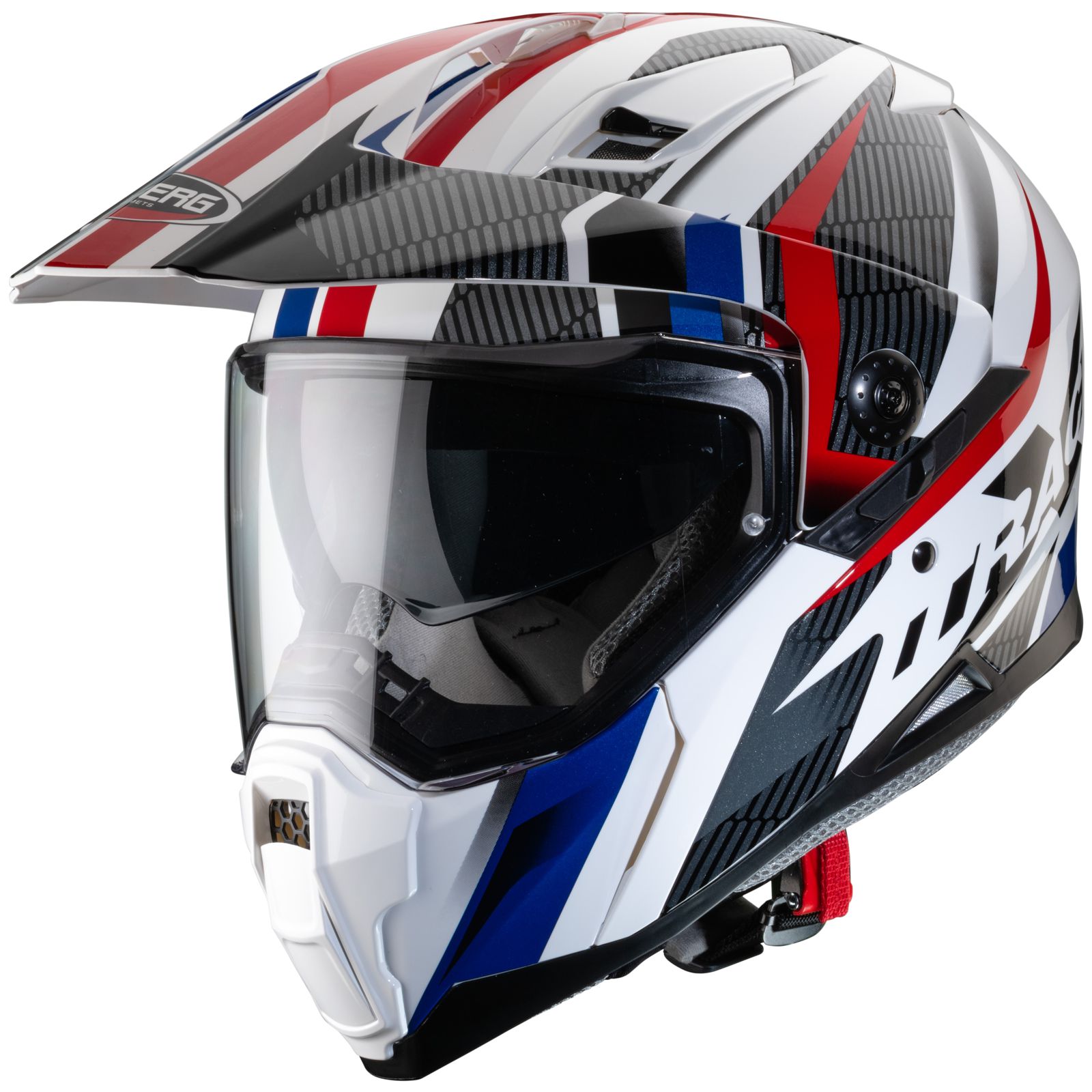 Caberg Helm Xtrace Savana, weiß/rot-blau
