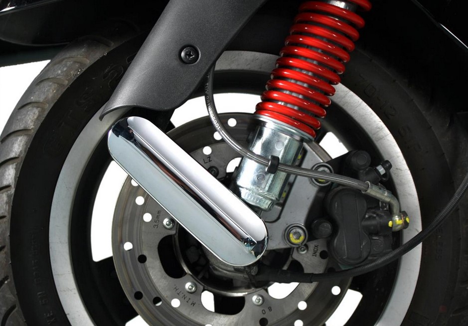 Schwingenabdeckung für Vespa, chrom