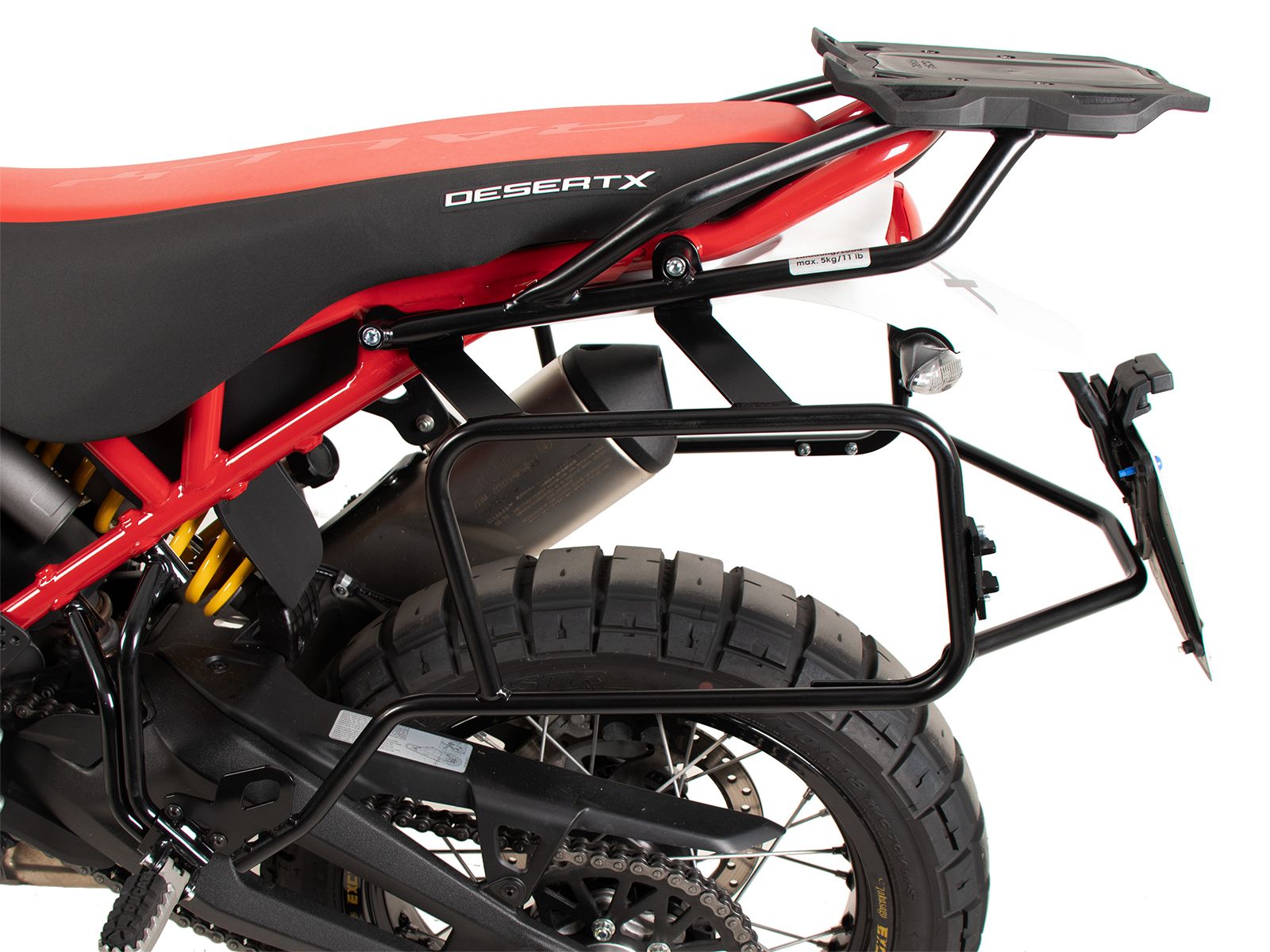 Smartrack Heckträger schwarz für Ducati DesertX Rally (24-) Hepco & Becker