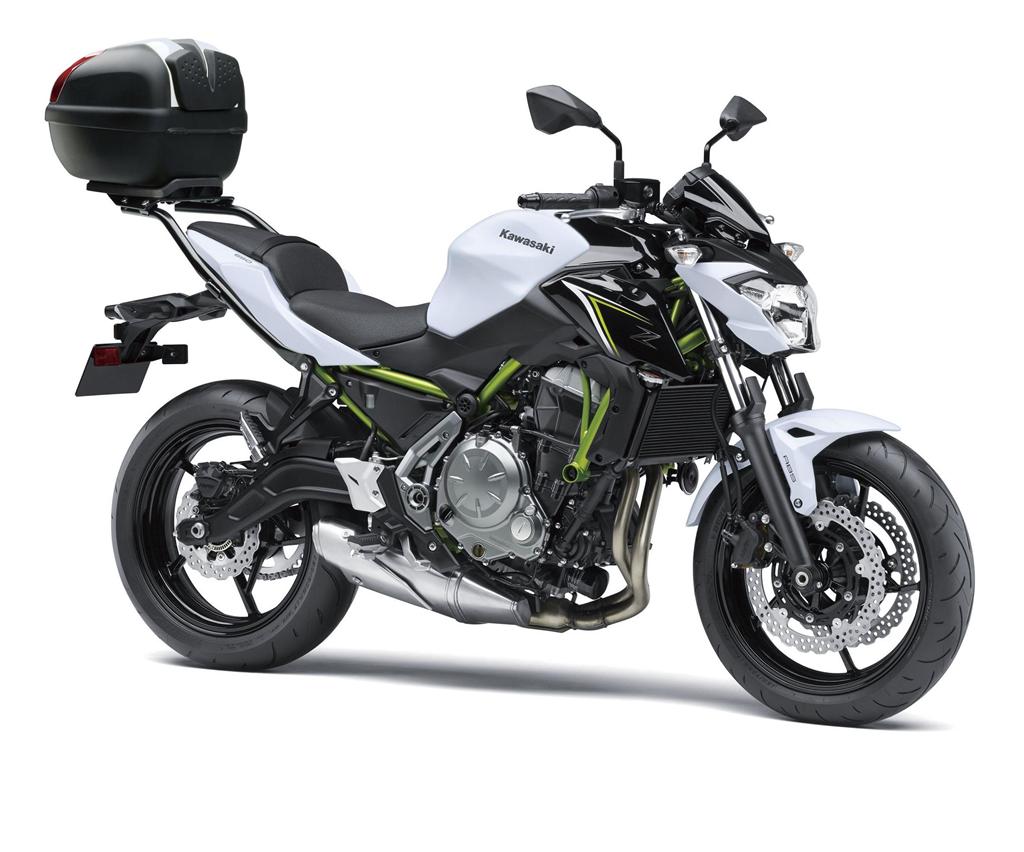 Topcase (30L) Inkl. Trägerplatte für Ninja 650 /Z 650 /Versys-X 300 Original Kawasaki
