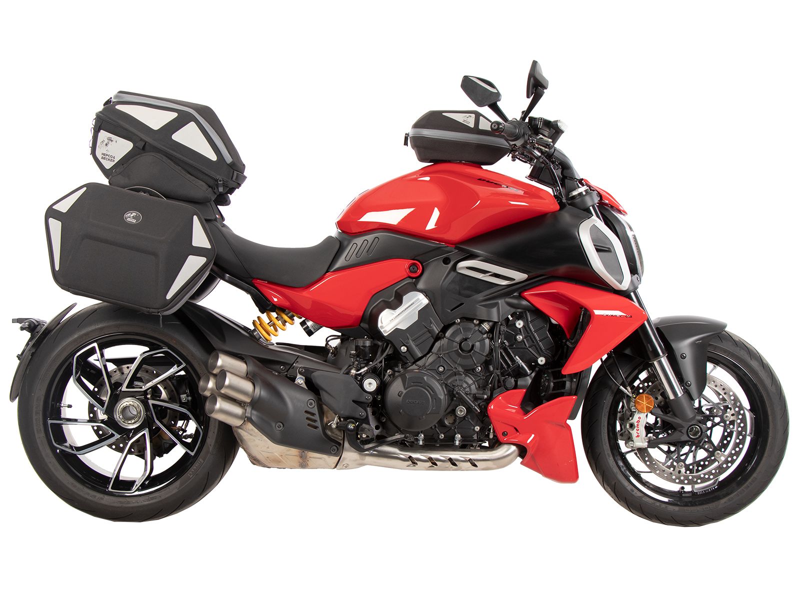 Tankring Basic inkl. Tankrucksackverschlusseinheit für Ducati Diavel V4 (23-) Hepco & Becker