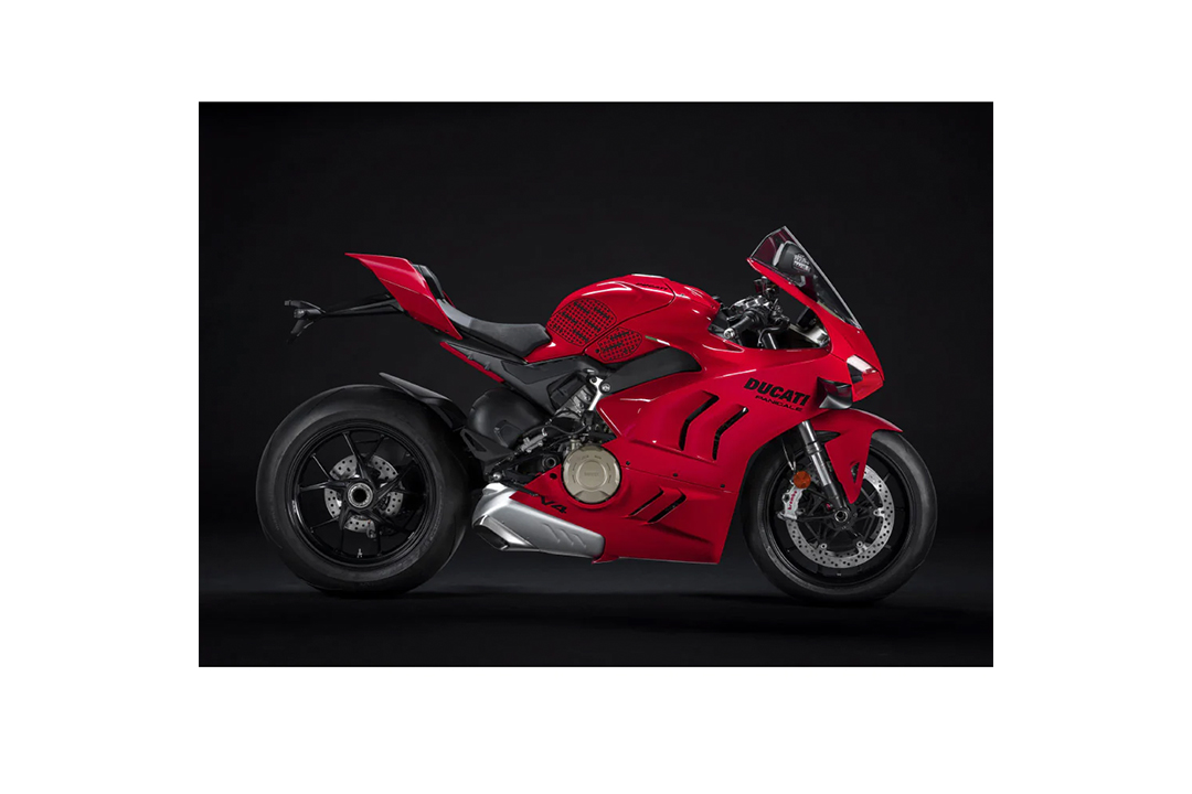 Stompgrip Tank Pad schwarz, Icon, Streetbike Tank Kit - Tank Seiten, für Ducati Panigale V4 2022