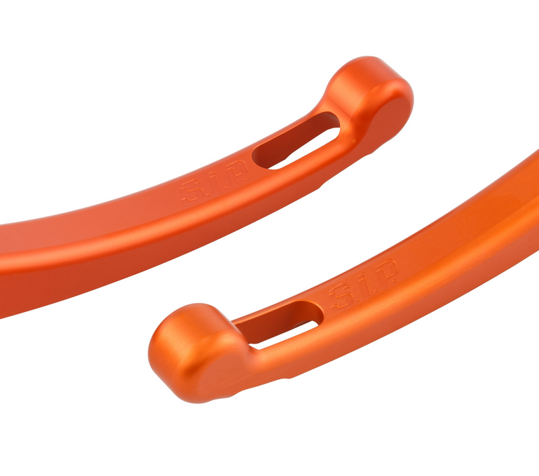 Sporthebel Set Kupplung/Bremse für Vespa PX 125 -150ccm, HBZ Hengtong, rechts/links, orange matt
