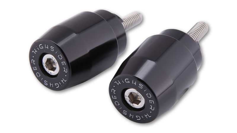 HIGHSIDER pro Lenkergewichte Schwarz M6 Honda (Paar)