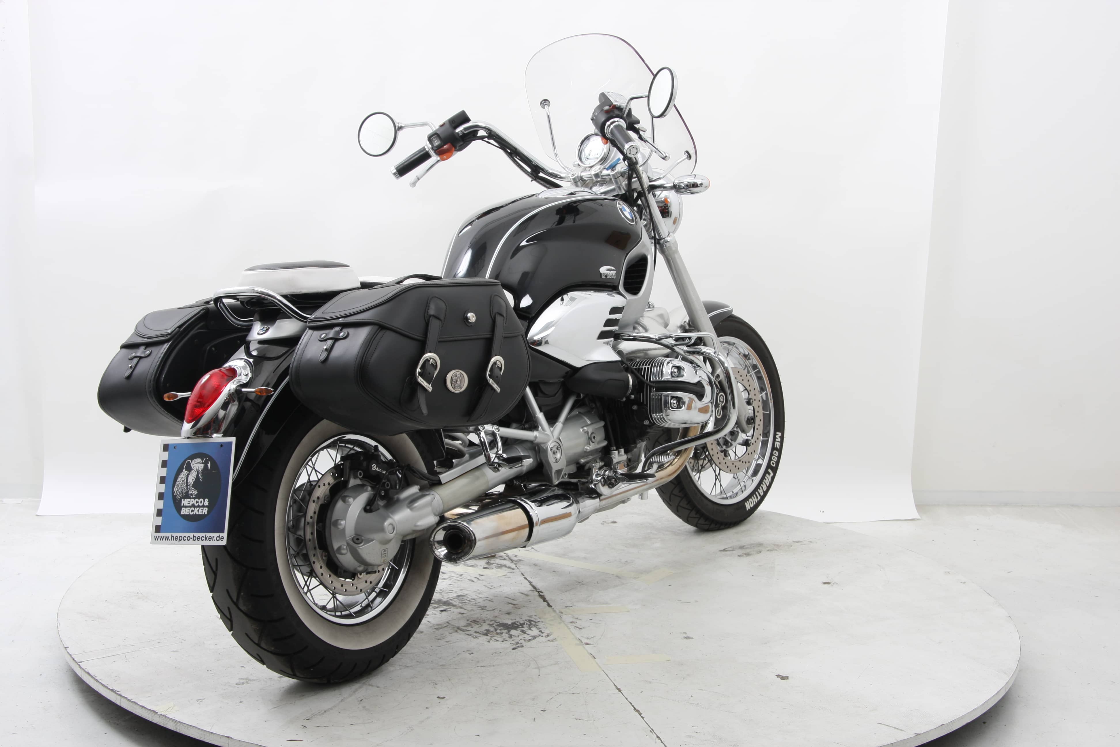 C-Bow Seitenträger chrom für BMW R 850 C (00-04)/R 1200 C (97-04) Hepco & Becker