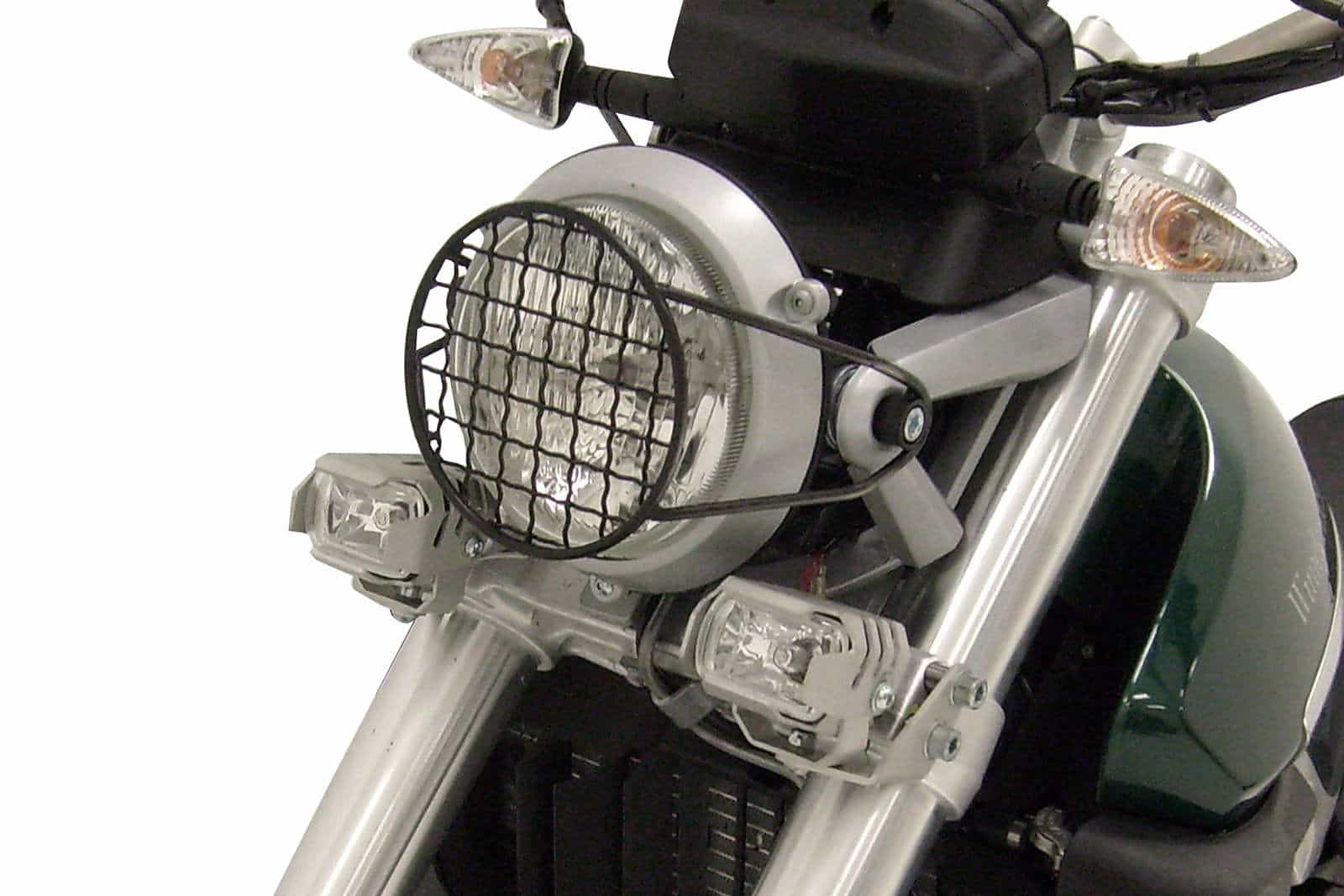 Lampenschutzgitter schwarz für BMW G 650 X Country (07-10) Hepco & Becker