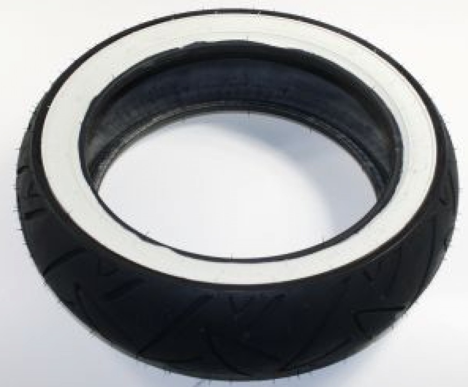 Continental Reifen 120/70-12, 58P, TL, Weißwandreifen, Twist, vorne/hinten