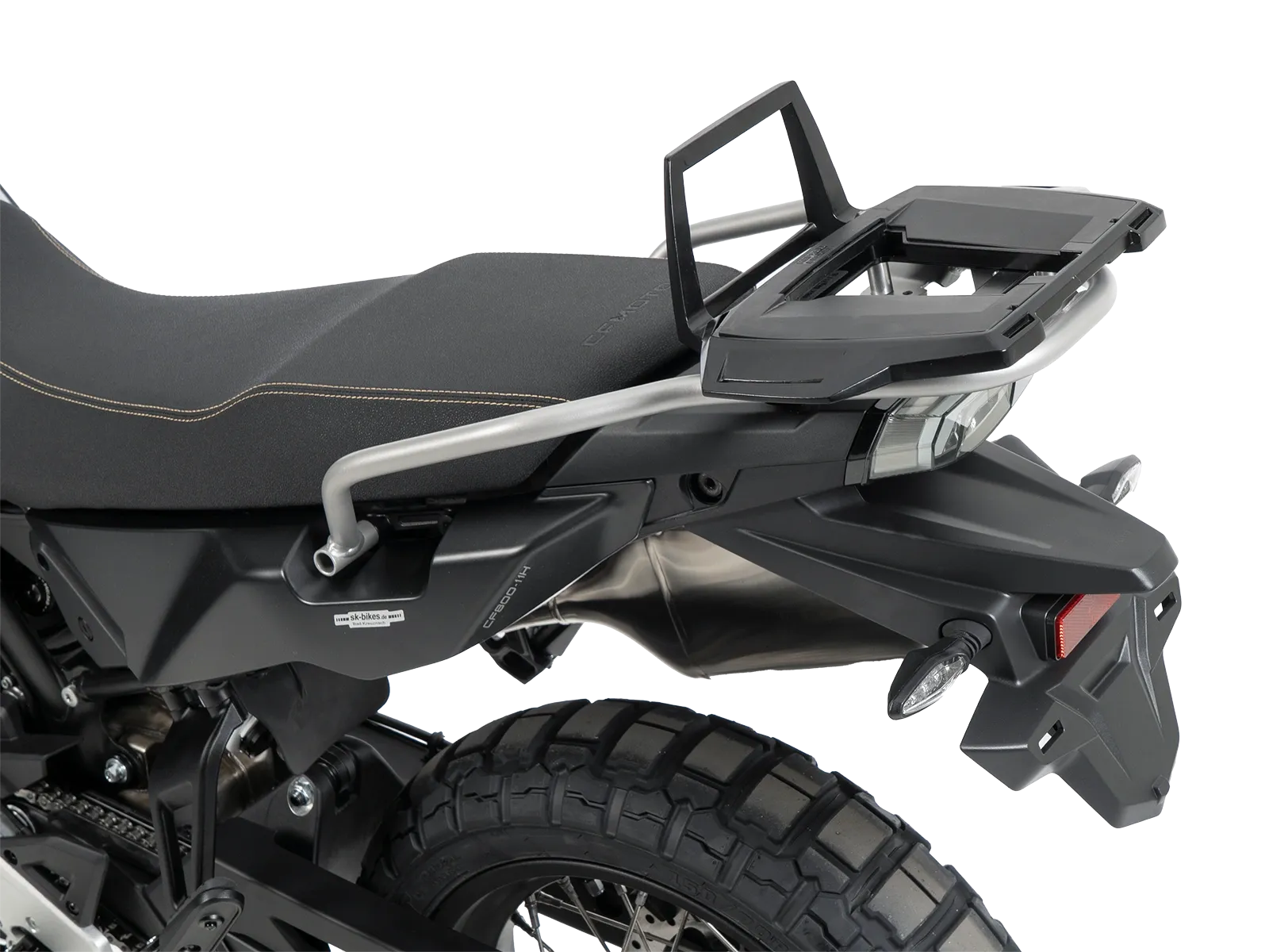 Alurack Topcase-Träger schwarz für CF Moto 800 MT-X / Comfort (25-) Hepco & Becker