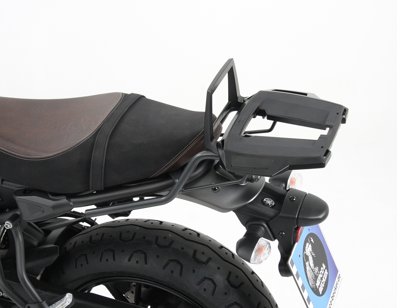 Alurack Topcase-Träger anthrazit für Yamaha XSR 700 / XSR 700 Xtribute (Bj.16-21) Hepco & Becker