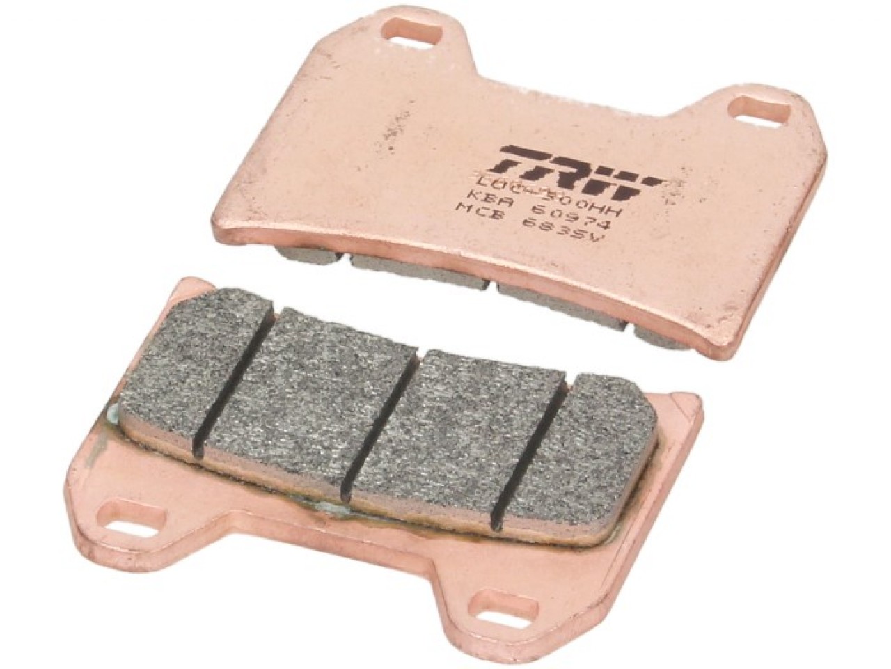TRW Bremsbelagsatz MCB683SV, Sintermetall, homologiert ECE R90